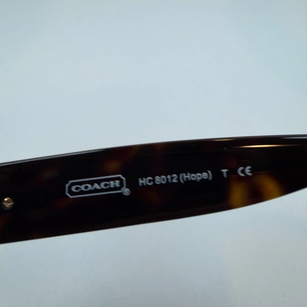 COACH SUNGLASSES‎ HC8012 (HOPE) 5001/13 (DARK TORTOISE) 53•15•140 FRAMES ONLY